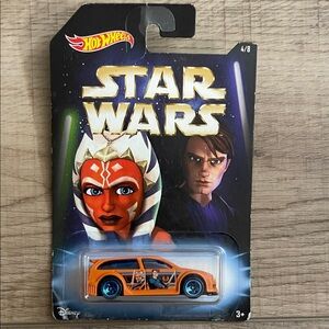 Star Wars Hot Wheels Anakin Skywalker & Ahsoka Tano Sealed New. (Selling 2)